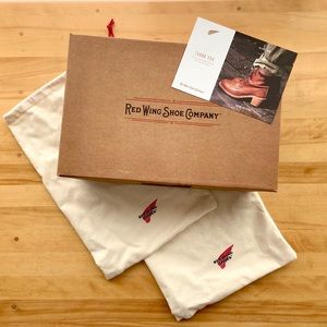 Red Wing Heritage Shoe Boot Box and Dust Bags